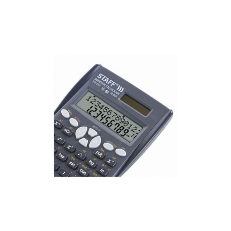 Калькулятор инженерный STAFF STF-810 (181х85мм), 240 функций, 10+2 разрядов, дв.питание, 250280 - фото 3