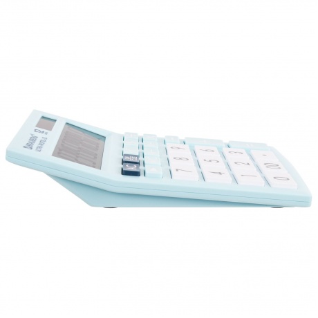 Калькулятор настольный Brauberg ULTRA PASTEL-12-LB (192x143 мм), 12 разрядов, двойное питание, ГОЛУБОЙ, 250502 - фото 6