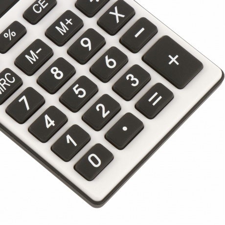 Калькулятор карманный Brauberg PK-608 (107x64 мм), 8 разрядов, двойное питание, СЕРЕБРИСТЫЙ, 250518 - фото 3
