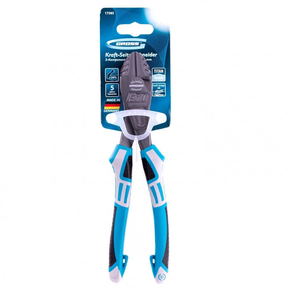 Бокорезы 200 мм, усиленные, трехкомпонентные рукоятки// Gross - фото 3