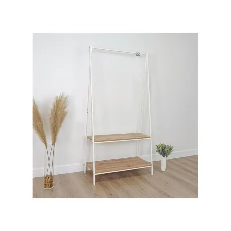 Вешалка гардеробная Алабама 32, р-р: 94х41,5х175 см, белый , ВГА...