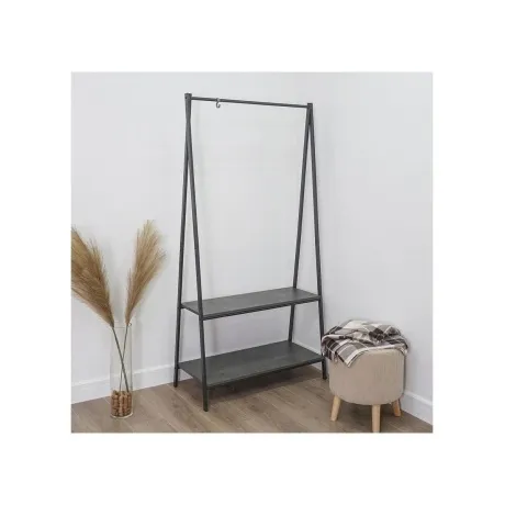 Вешалка гардеробная Алабама 32, р-р: 94х41,5х175 см, графит , ВГ...