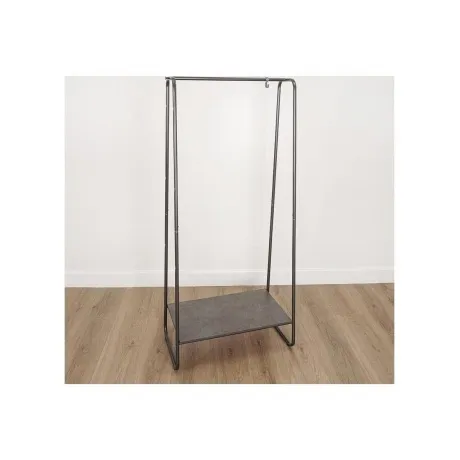 Вешалка гардеробная с полками Скандинавия 21  графит,ВГССП 21 ГР