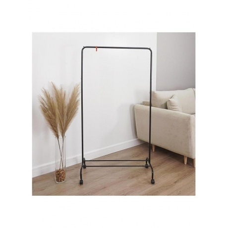 

Вешалка гардеробная Радуга 2 с колесиками (89.2*39*154 см) черный ВНП 299 Ч