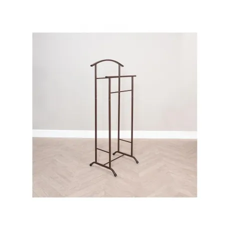 Вешалка-стойка д/одежды наполн. костюмн. (мет) Стиль-3 коричневы...