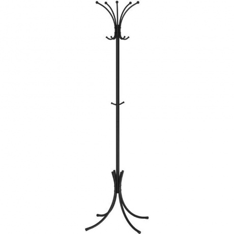 

Вешалка-стойка д/одежды №3 Корона разборная, 64*182 см (5 рожков) черный ВНП 366 Ч