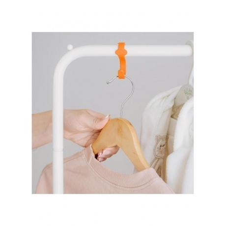 Вешалка гардеробная Радуга 3 белый ВНП 391 Б - фото 4