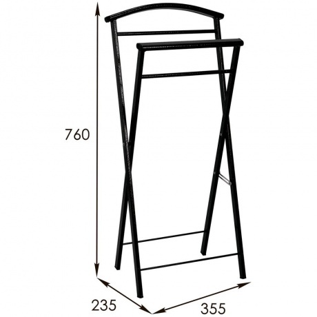 

Вешалка-стойка д/одежды напол. костюм. (мет)Контур медный антик ВНП 367 М