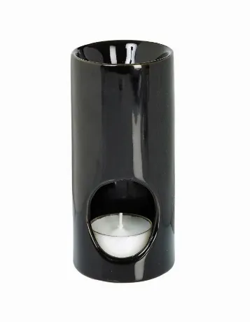 Подсвечник для арома таблетки черный SPAAS