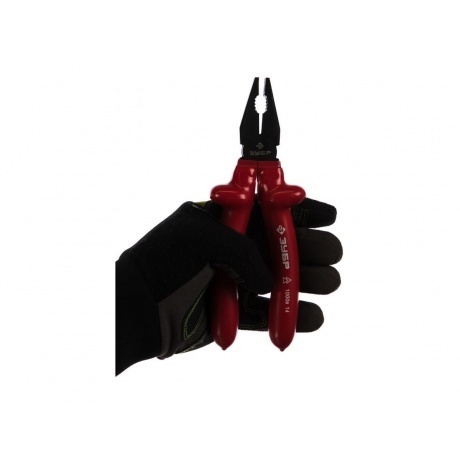 Плоскогубцы комбинированные Зубр Электрик Мастер 2214-1-20 - фото 2