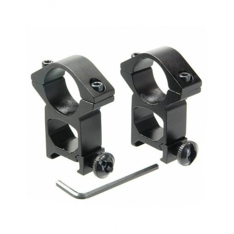 Кольца для прицела Veber 2521HA Weaver - фото 1