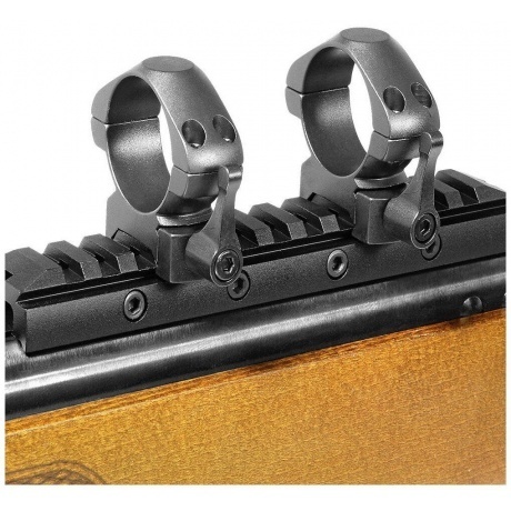 Кольца для прицела Veber E 3021 QL Weaver быстросъёмные - фото 3