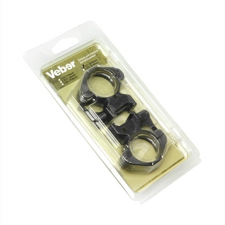 Кольца для прицела Veber E 3021 QH Weaver быстросъёмные - фото 2