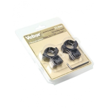 Кольца для прицела Veber 2511 EH с окошком - фото 3