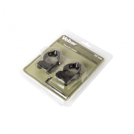 Кольца для прицела Veber E 3021 L Weaver (25922) - фото 2