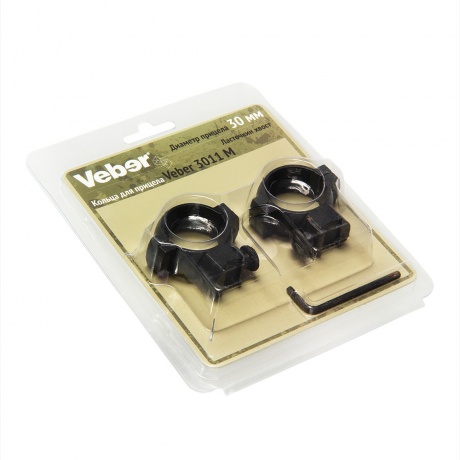 Кольца для прицела Veber 3011 M (23630) - фото 2