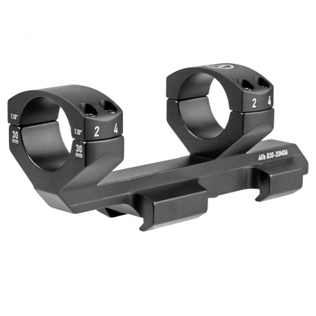 Моноблок для прицела Veber Alfa B30-20MOA на Weaver 7075