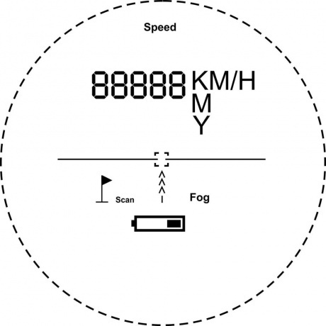 Лазерный дальномер Veber 6x25 LR 700S - фото 6