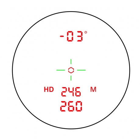 Лазерный дальномер Veber 6x21 LR 1100 OLED - фото 4