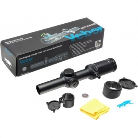 Прицел оптический Veber Wolf 1,25-4,5*26 IR DnD Загонник - фото 8