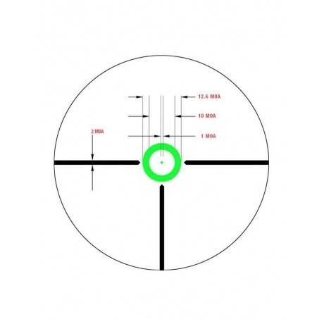 Прицел оптический Veber Wolf 1-4x24 GB DnD Загонник - фото 8