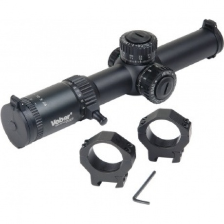 Прицел оптический Veber Wolf II 1-10х26 GB FD Загонник - фото 3