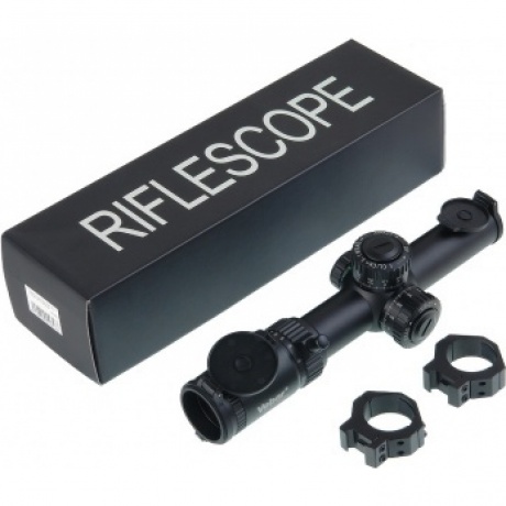 Прицел оптический Veber Wolf II 1-10х26 GB FD Загонник - фото 6