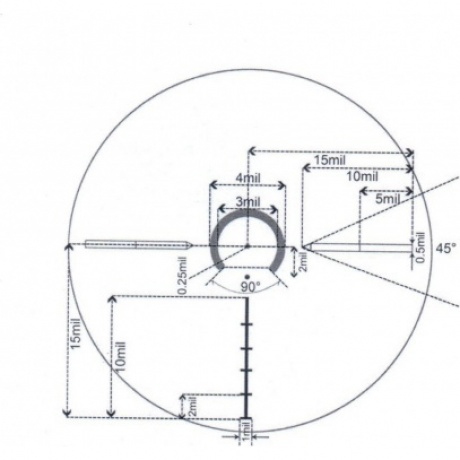 Прицел оптический Veber Wolf II 1-10х26 GB FD Загонник - фото 10