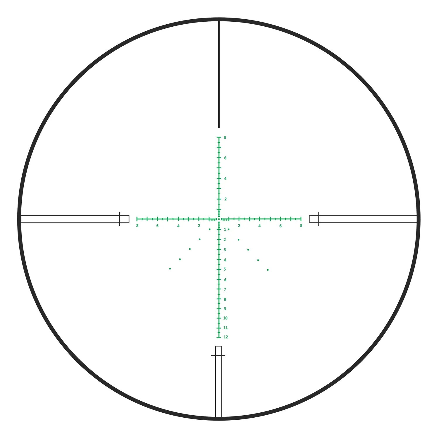Прицел оптический Veber Black Russian 4-14x44 SF TSS RGB - фото 7