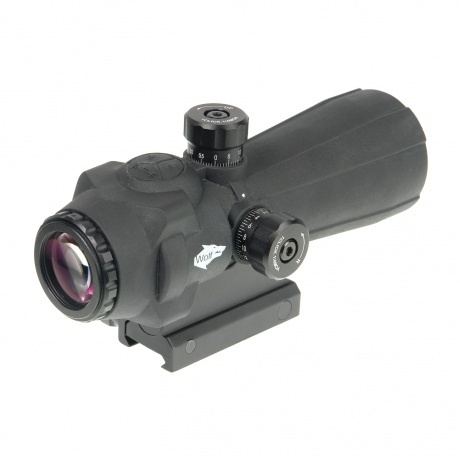 Прицел оптический Veber Wolf Prismatic 5х40 RGB - фото 2
