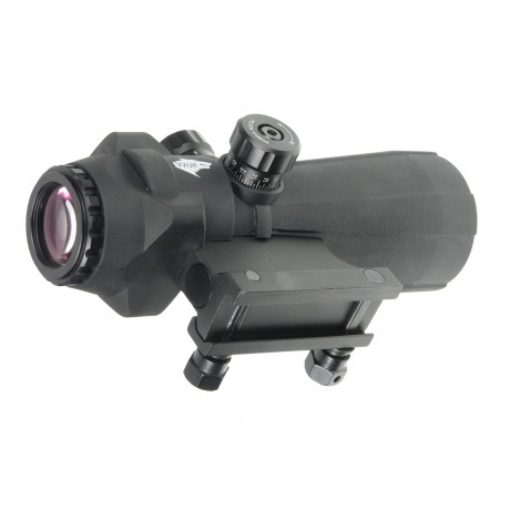 Прицел оптический Veber Wolf Prismatic 5х40 RGB - фото 5