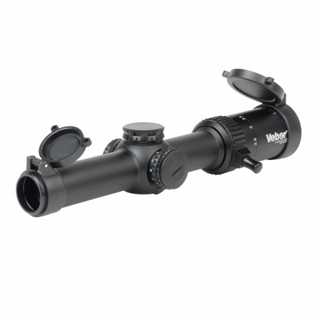 Прицел оптический Veber Wolf 1-4х24 GB FD07 Загонник - фото 3