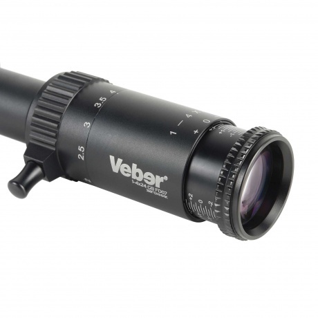 Прицел оптический Veber Wolf 1-4х24 GB FD07 Загонник - фото 9