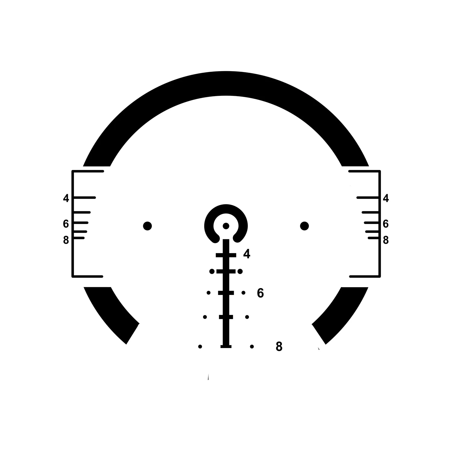 Прицел цифровой Veber DigitalBat 1-24HD многофункциональный - фото 14