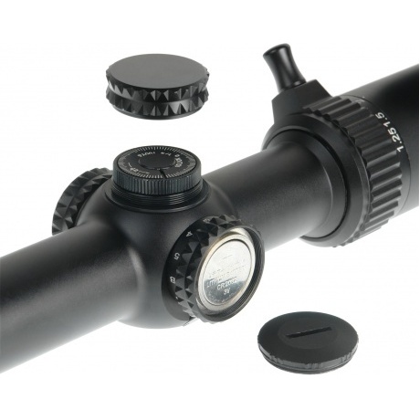 Прицел оптический Veber Wolf 1.25-4.5х26 IR FD07 Загонник - фото 12