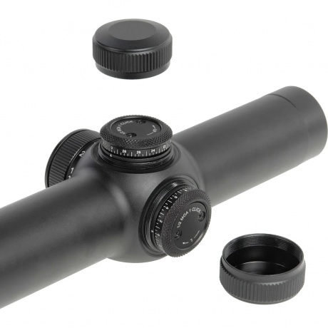 Прицел оптический Veber Black Russian 1-4x24 TSS RG - фото 11