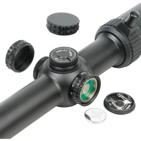Прицел оптический Veber Wolf 1.25-5x26 IR H08 - фото 8