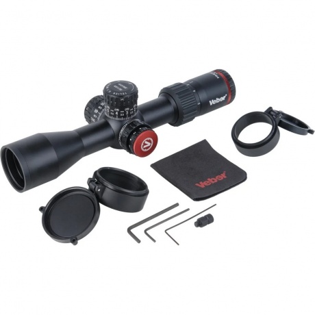 Прицел оптический Veber Wolf Alfa 3-12x42 SF TR2 - фото 4
