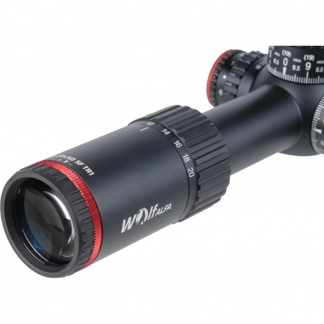 Прицел оптический Veber Wolf Alfa 5-20x50 SF TR1 - фото 4