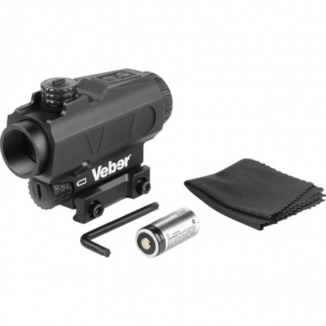 Прицел призматический Veber Wolf Alfa P1X25 mini - фото 2