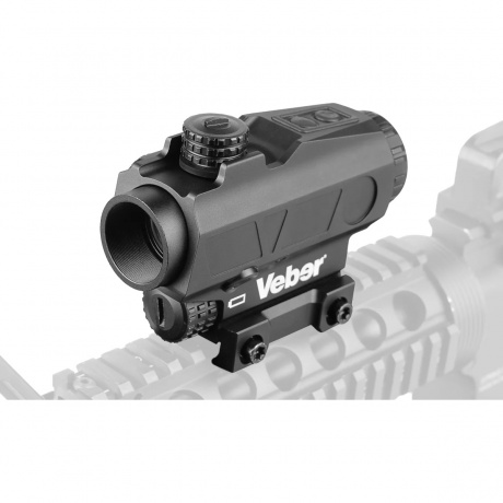 Прицел призматический Veber Wolf Alfa P1X25 mini - фото 12