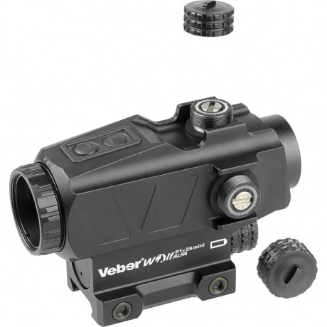 Прицел призматический Veber Wolf Alfa P1X25 mini - фото 8