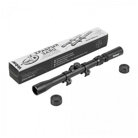 Прицел для пневматики Veber Храбрый Заяц 3-7x20 C - фото 7