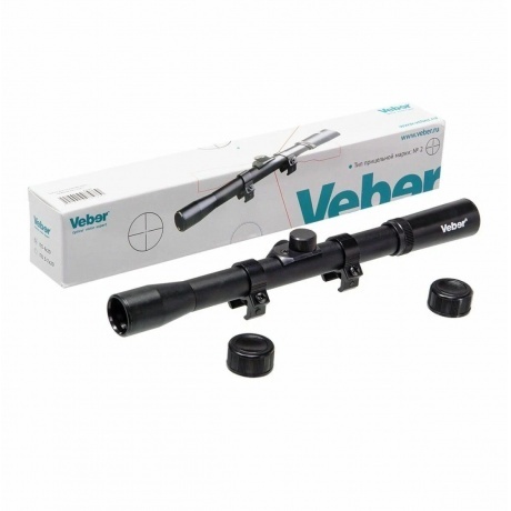 Прицел для пневматики Veber Храбрый Заяц 4x20 C - фото 6