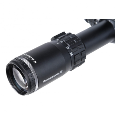 Прицел оптический Veber Пневматика III 6-24X50 SF IR - фото 5