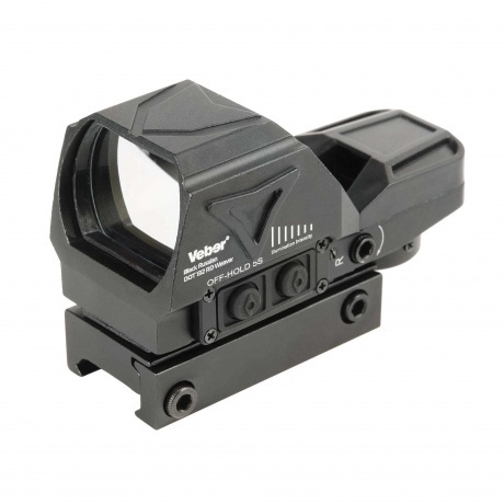 

Прицел коллиматорный Veber Black Russian DOT 132 RD Weaver