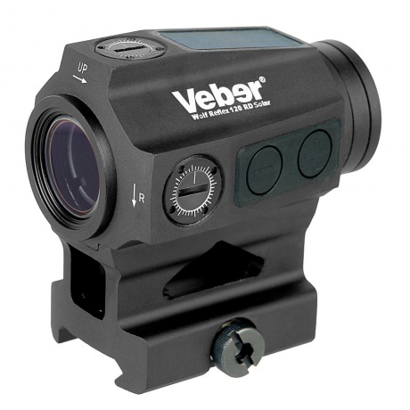 Прицел коллиматорный Veber Wolf Reflex 120 RD Solar - фото 2