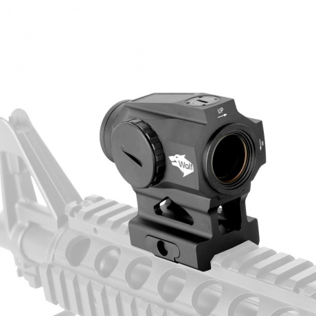 Прицел коллиматорный Veber Wolf Reflex 120 RD Solar - фото 7