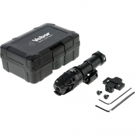 Фонарь тактический подствольный Veber TacticsIR 175 Weaver - фото 3