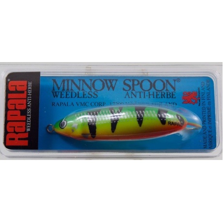 Блесна Rapala Minnow Spoon незацепляйка  6см,  10гр. (RMS06-FT) - фото 3
